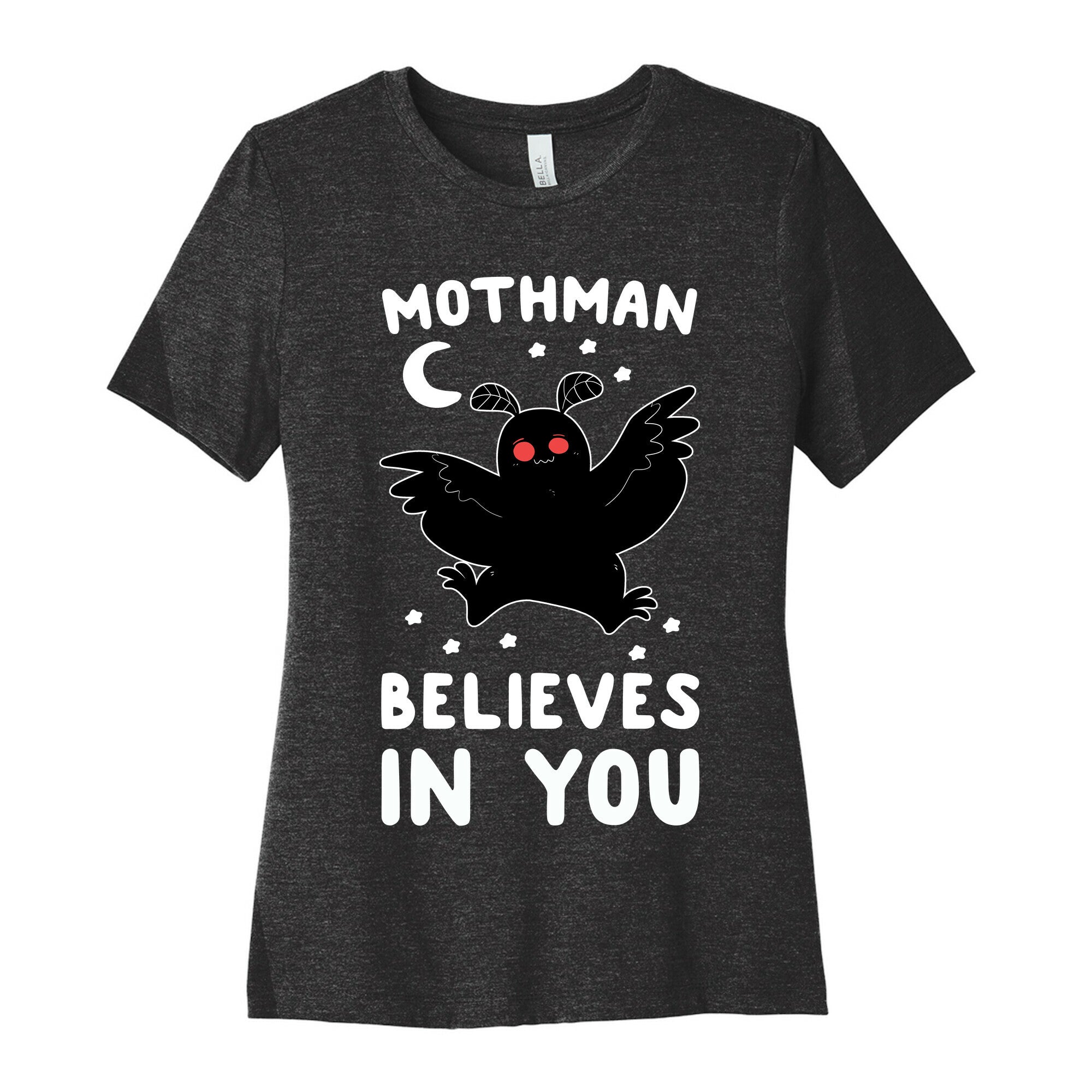 Mothman Believes in You Women's Cotton Tee