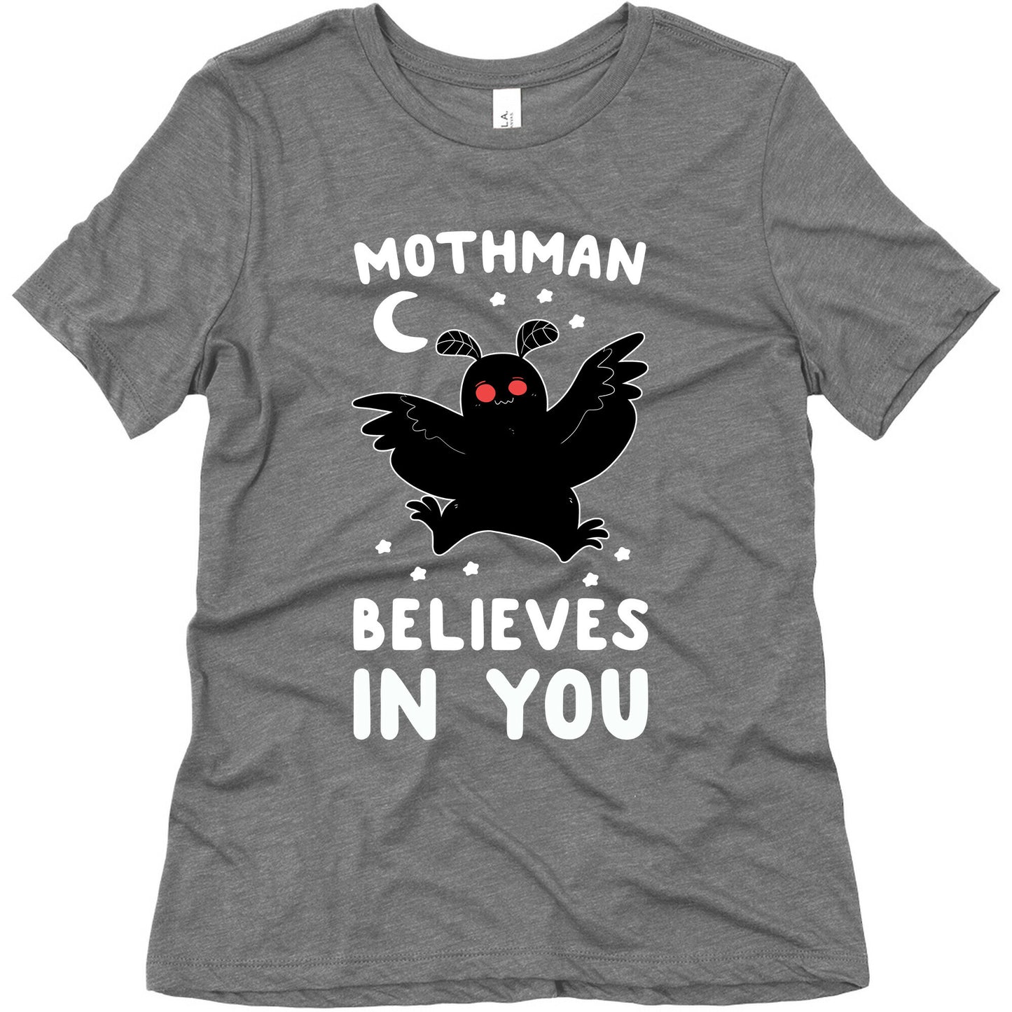 Mothman Believes in You Women's Triblend Tee