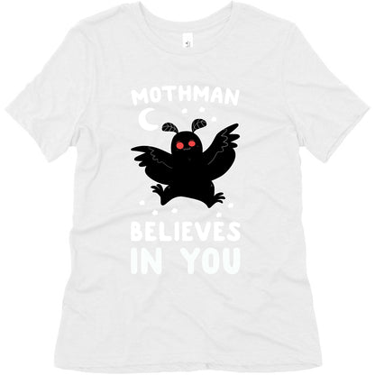 Mothman Believes in You Women's Triblend Tee