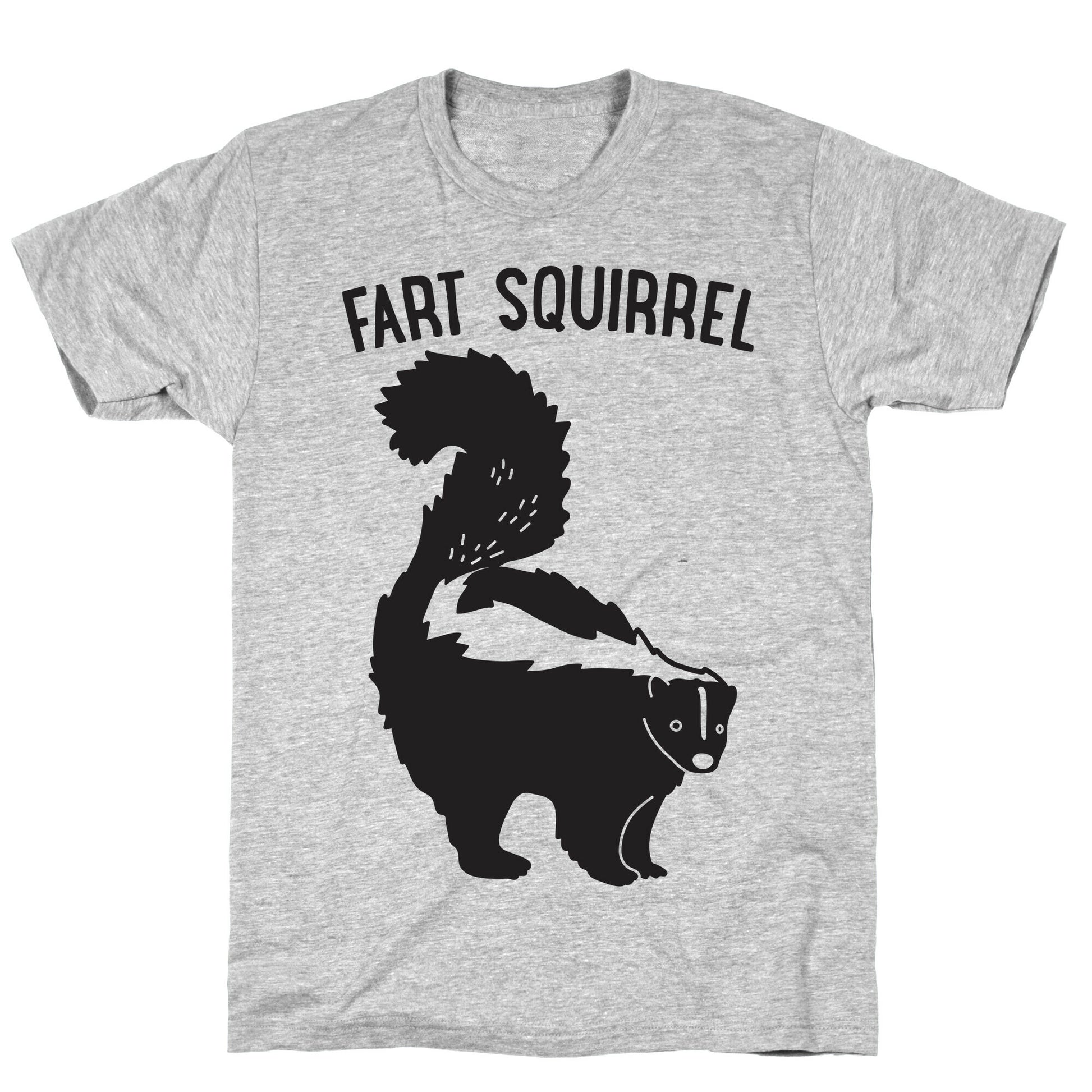 Fart Squirrel Skunk T-Shirt