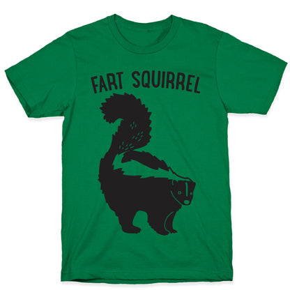 Fart Squirrel Skunk T-Shirt