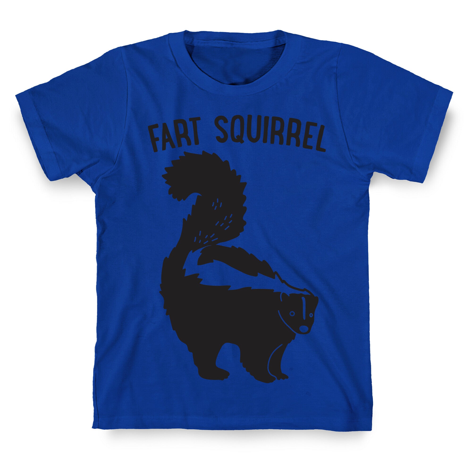 Fart Squirrel Skunk T-Shirt