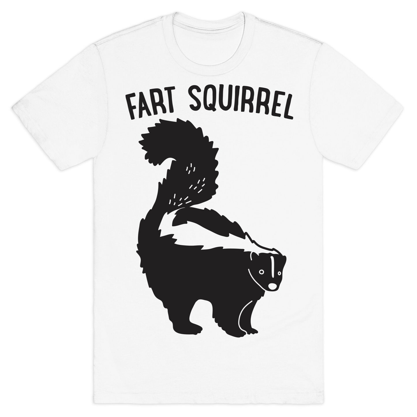 Fart Squirrel Skunk T-Shirt