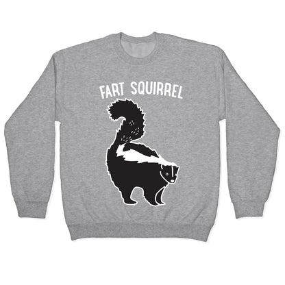 Fart Squirrel Skunk Crewneck Sweatshirt