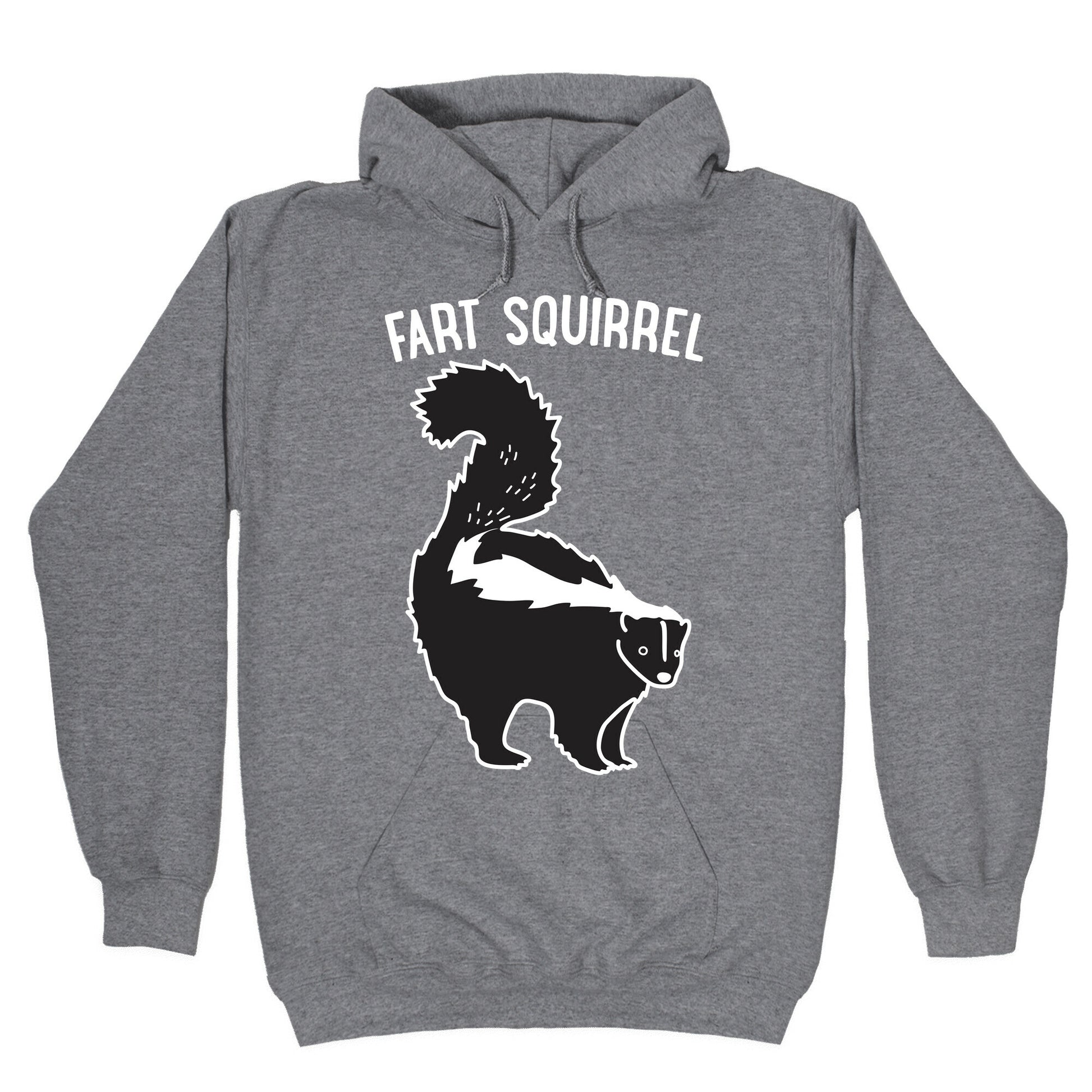 Fart Squirrel Skunk Hoodie