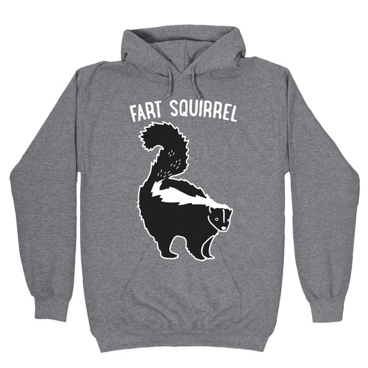 Fart Squirrel Skunk Hoodie
