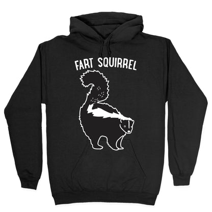 Fart Squirrel Skunk Hoodie