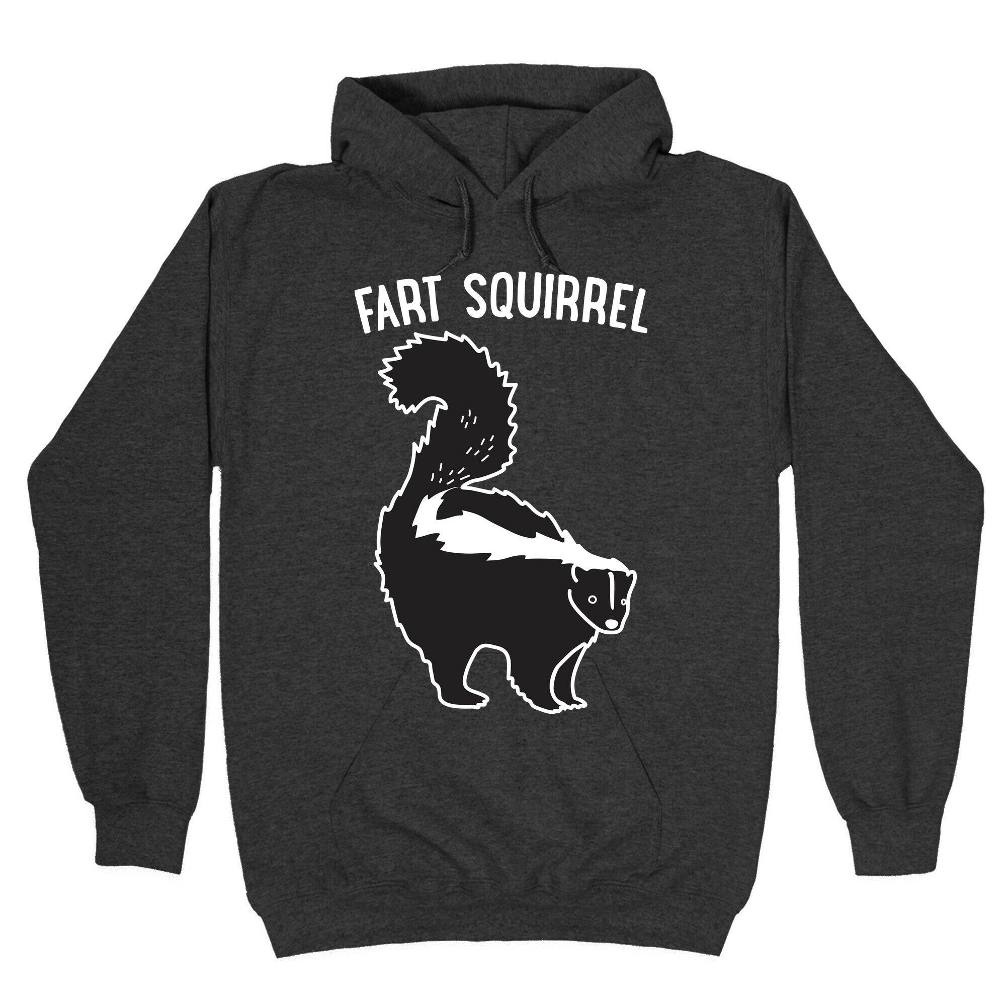 Fart Squirrel Skunk Hoodie