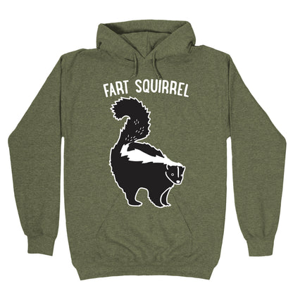 Fart Squirrel Skunk Hoodie