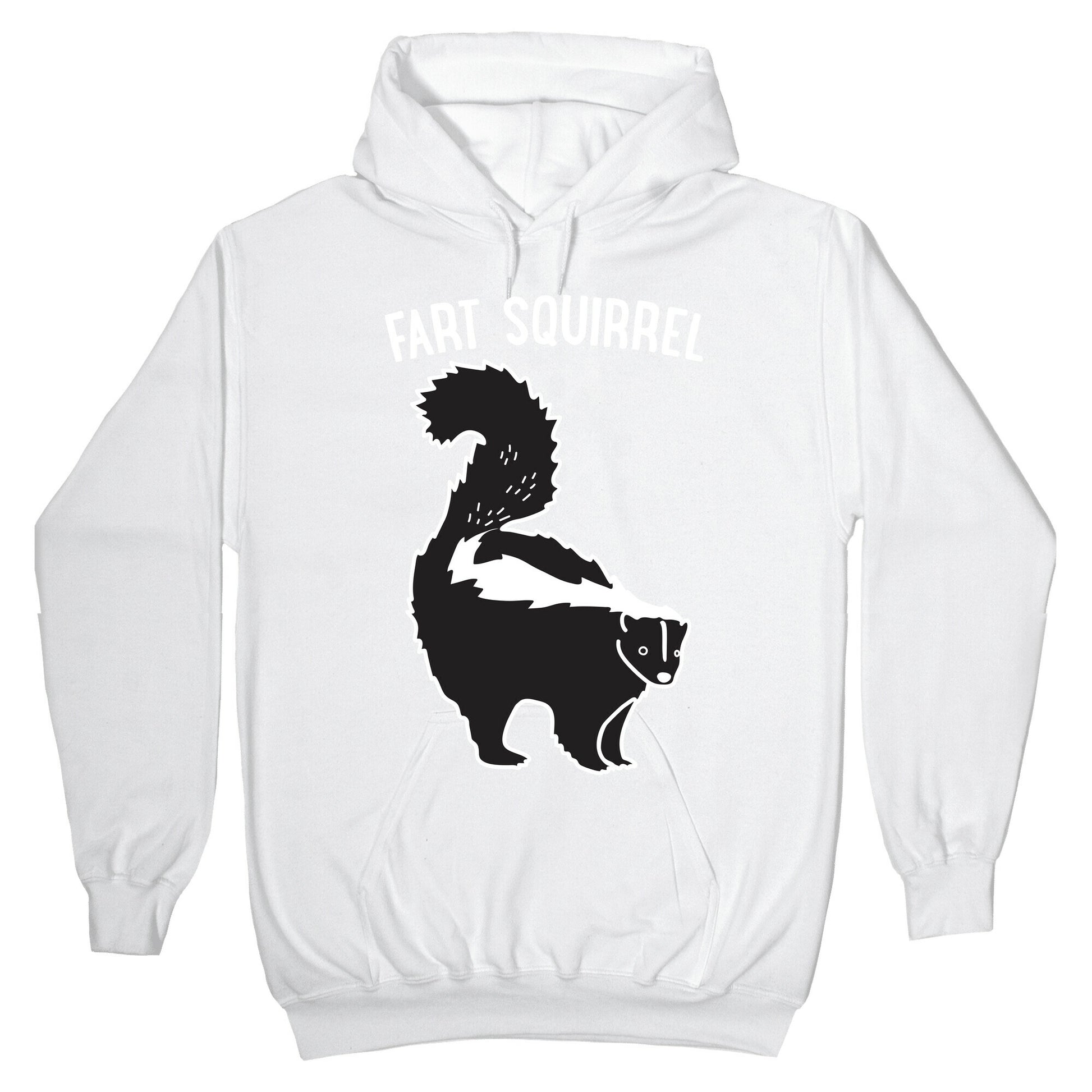 Fart Squirrel Skunk Hoodie