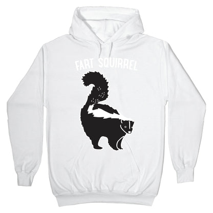Fart Squirrel Skunk Hoodie
