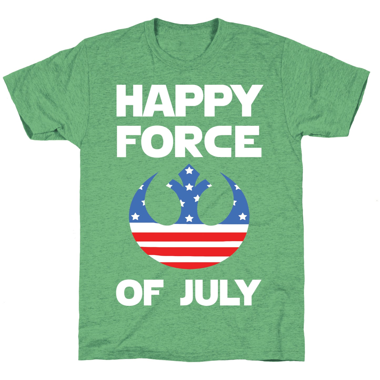 Happy Force Of July Unisex Triblend Tee