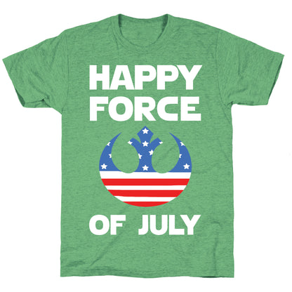 Happy Force Of July Unisex Triblend Tee