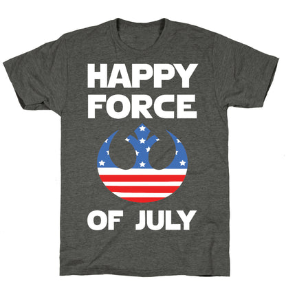 Happy Force Of July Unisex Triblend Tee