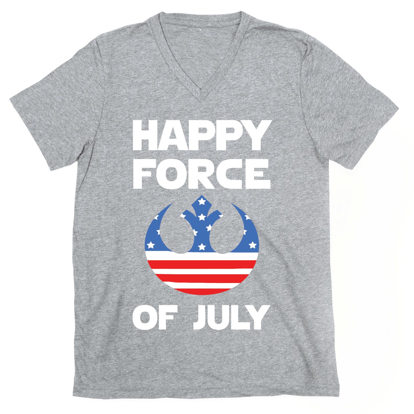Happy Force Of July V-Neck
