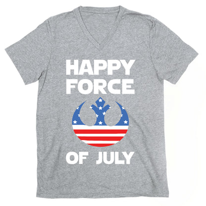 Happy Force Of July V-Neck