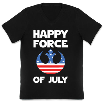 Happy Force Of July V-Neck