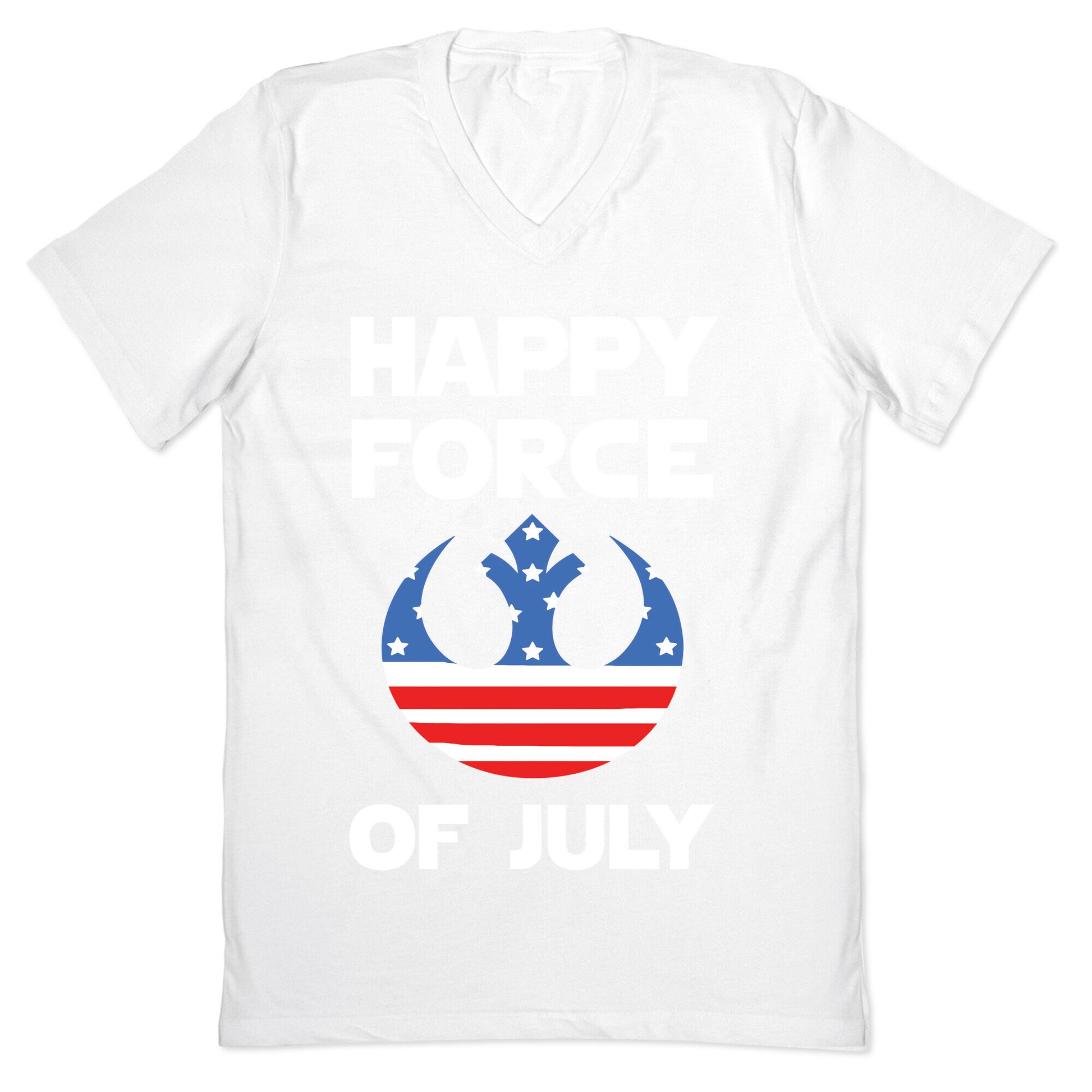 Happy Force Of July V-Neck