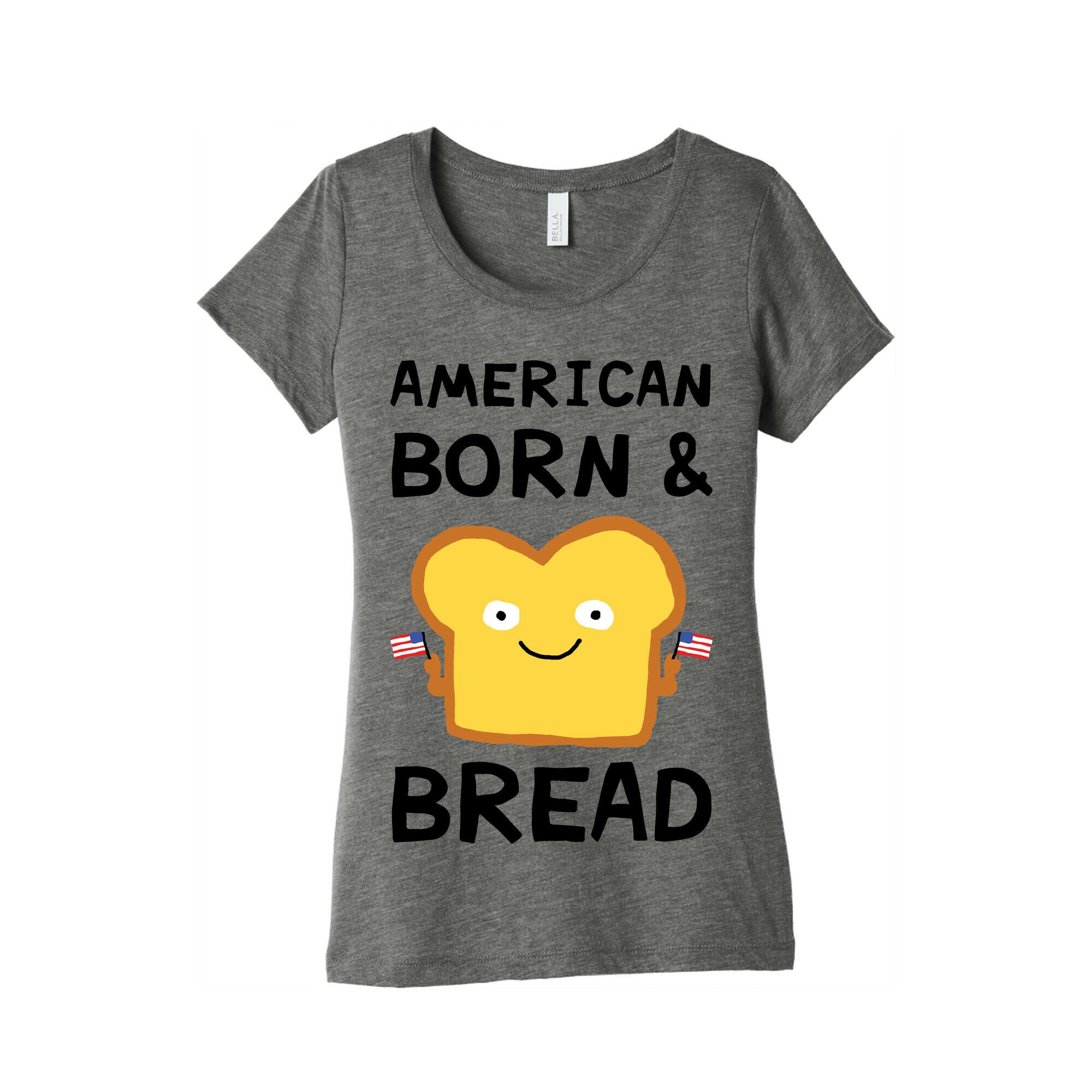 American Born And Bread Women's Triblend Tee