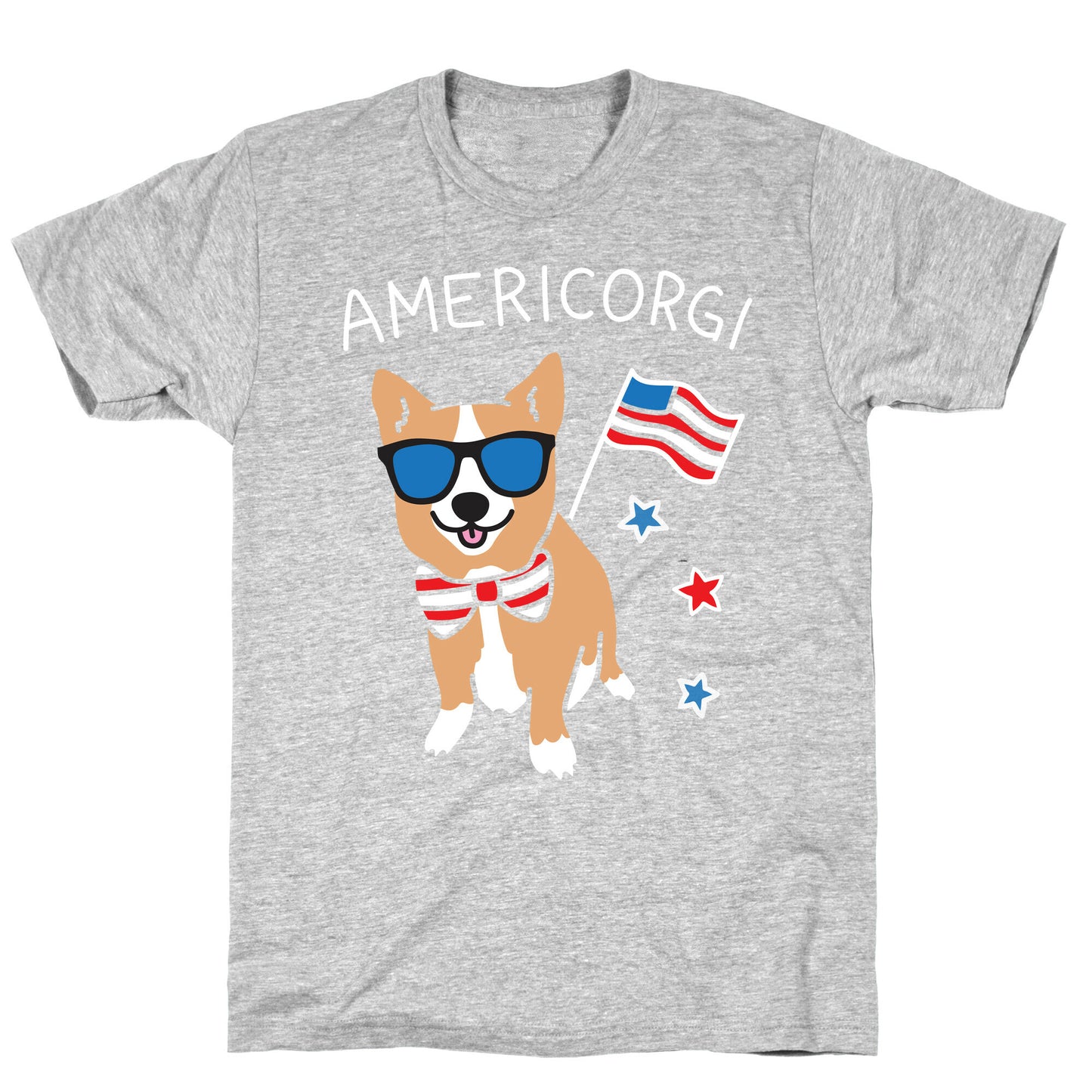 AmeriCorgi Patriotic Corgi T-Shirt