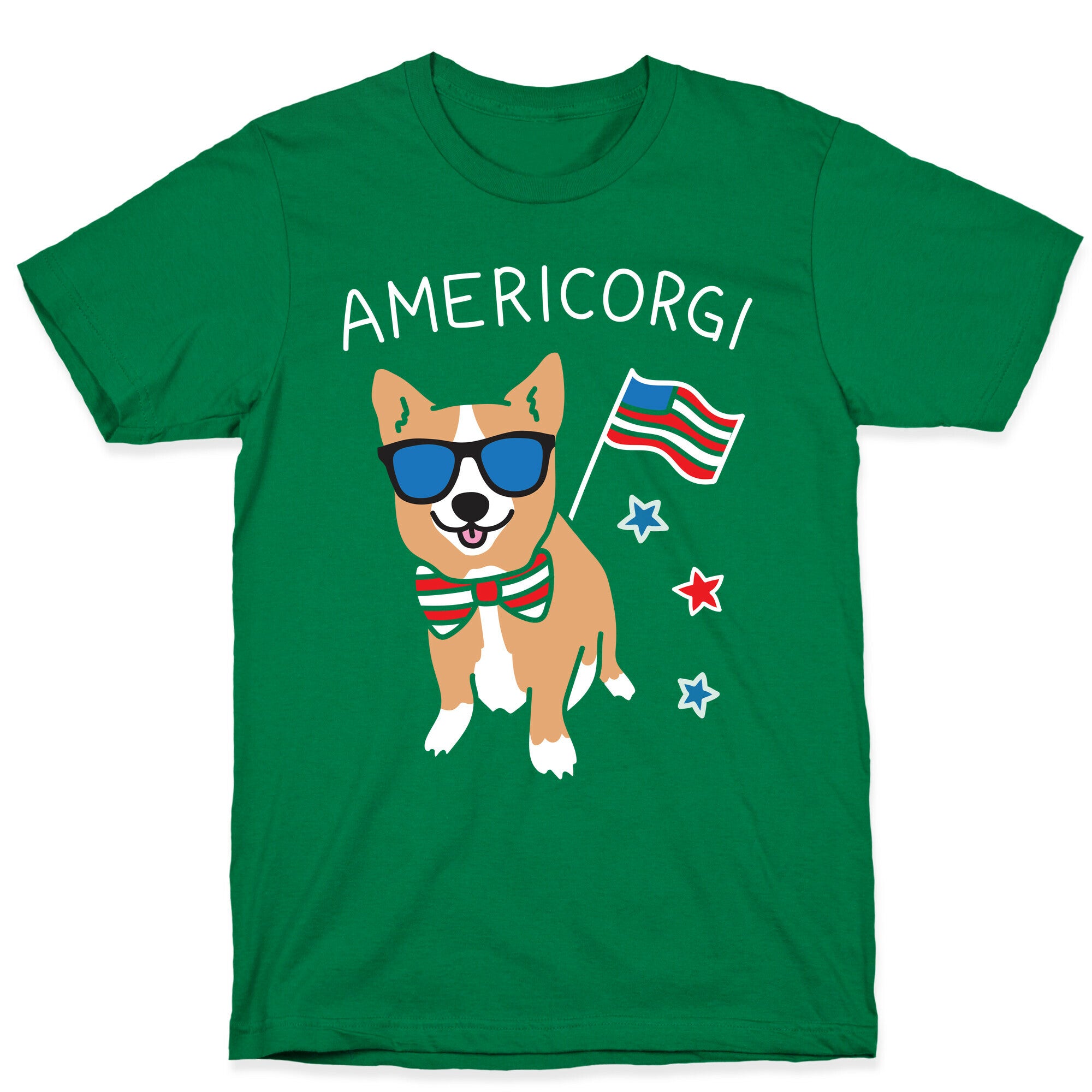 AmeriCorgi Patriotic Corgi T-Shirt