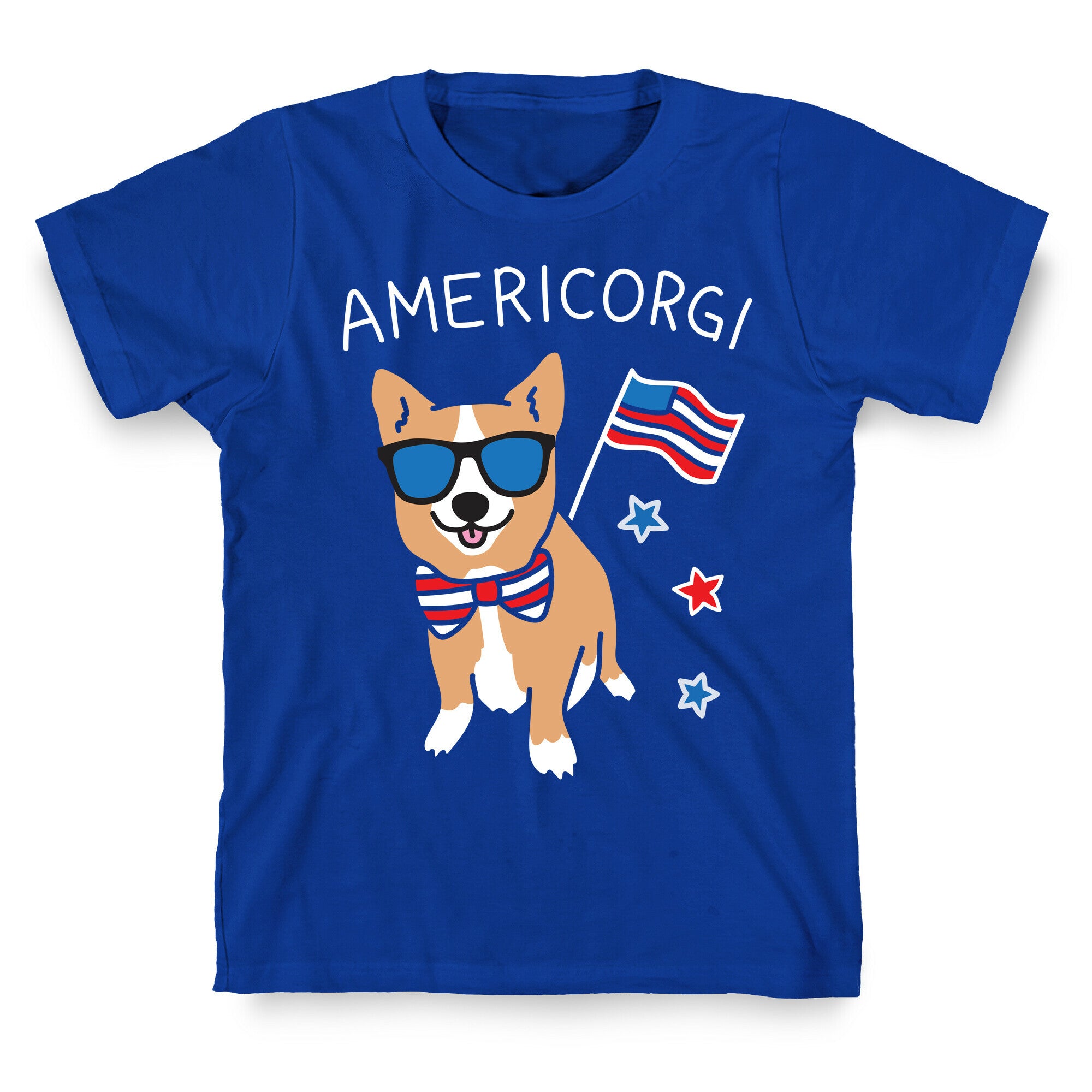 AmeriCorgi Patriotic Corgi T-Shirt