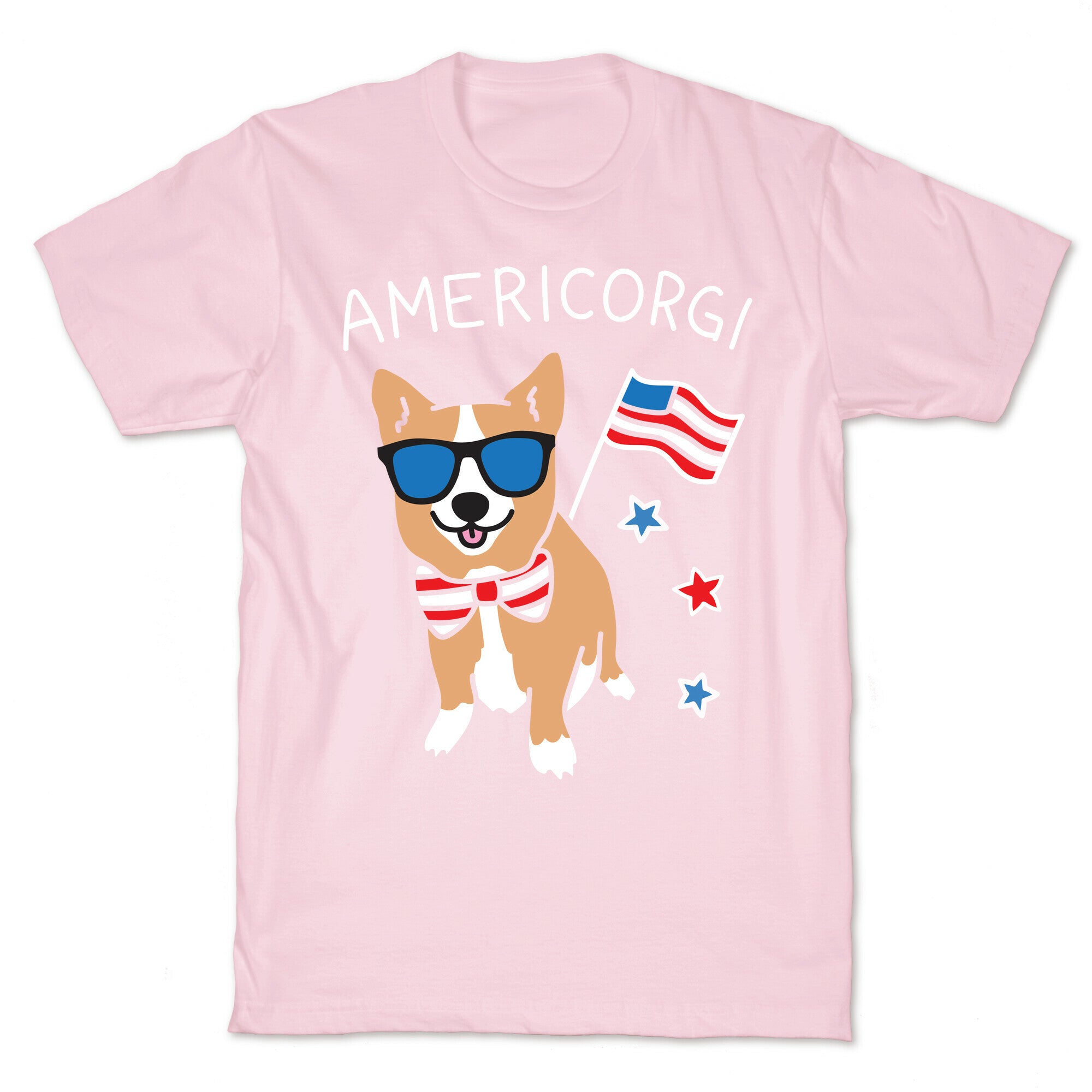 AmeriCorgi Patriotic Corgi T-Shirt