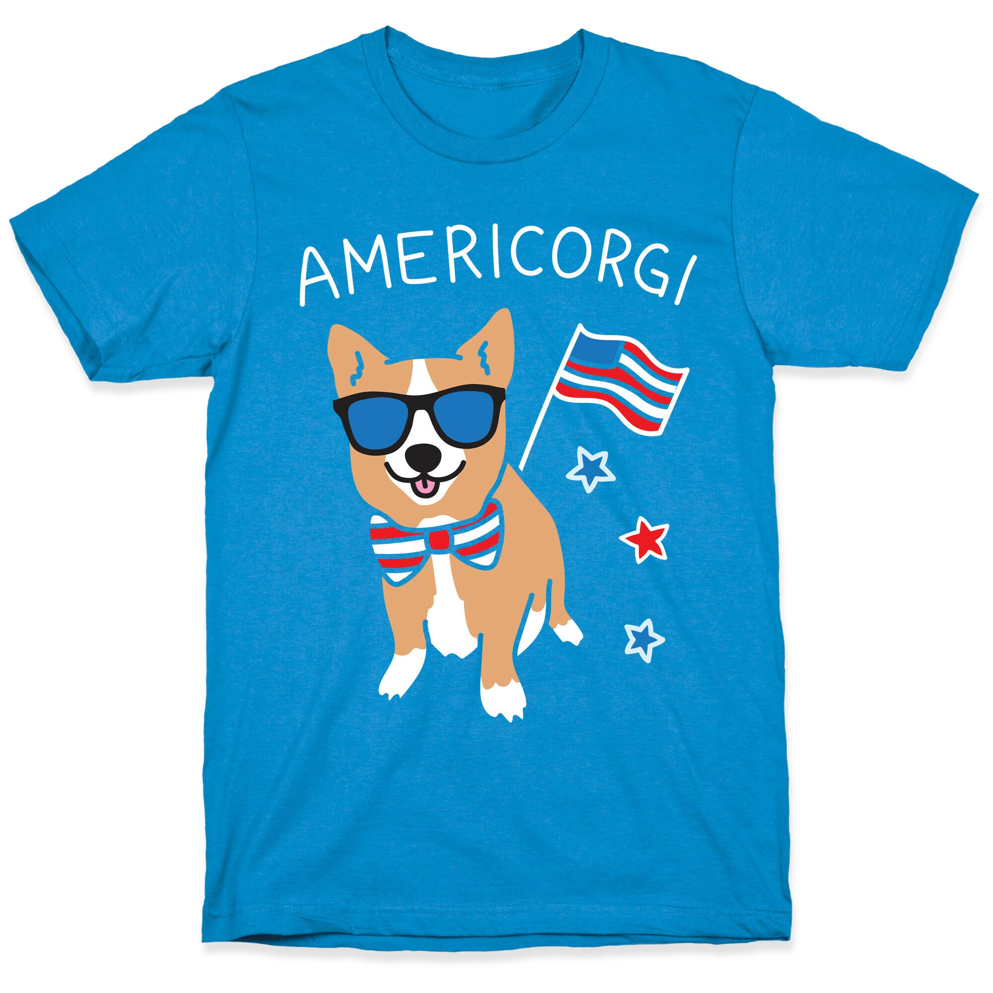 AmeriCorgi Patriotic Corgi T-Shirt