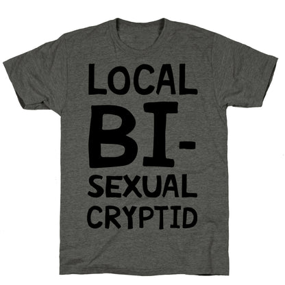 Local Bisexual Cryptid Unisex Triblend Tee