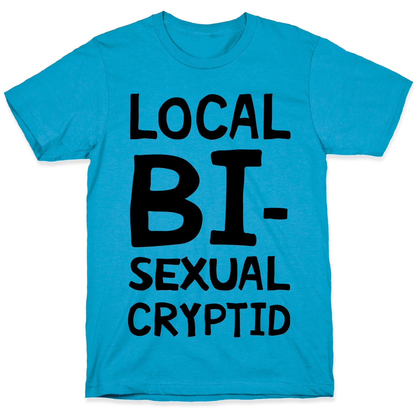 Local Bisexual Cryptid Unisex Triblend Tee