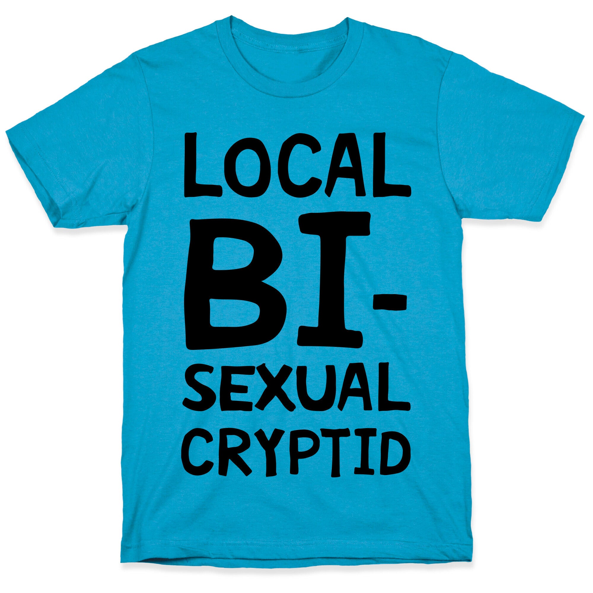 Local Bisexual Cryptid Unisex Triblend Tee