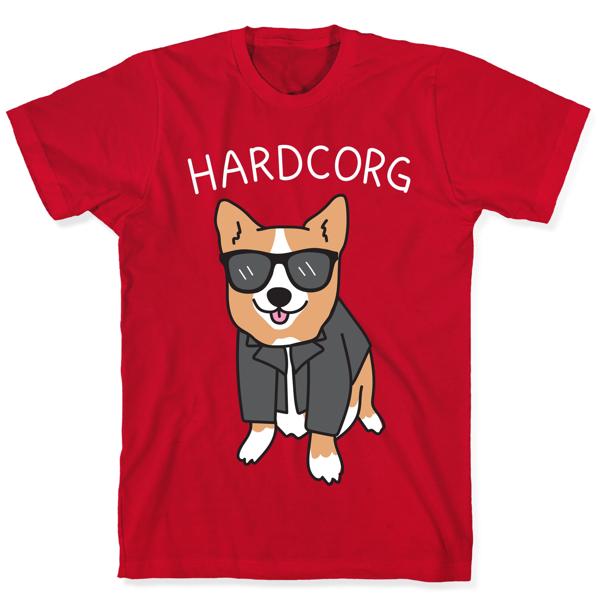 Hardcorg Hardcore Corgi T-Shirt