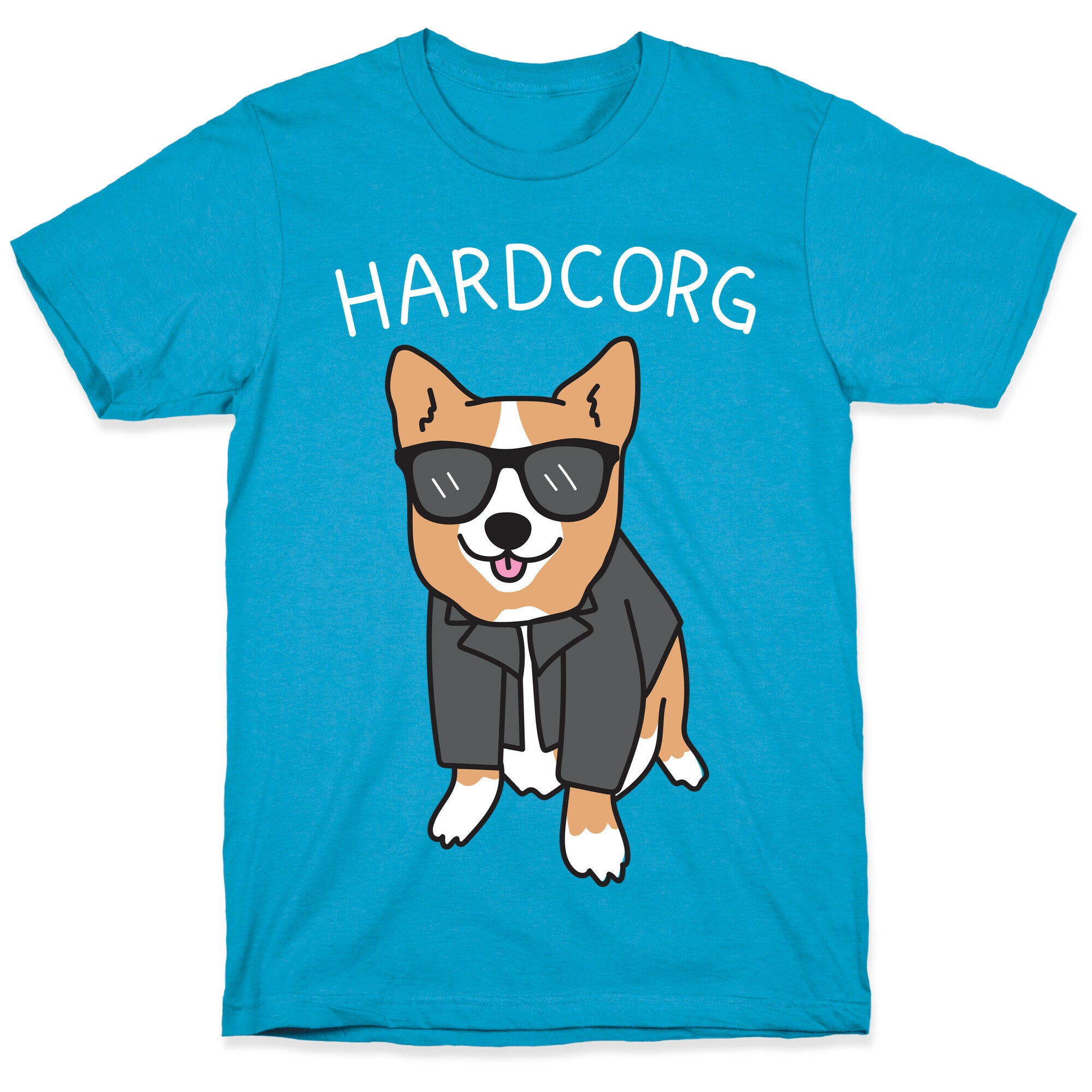 Hardcorg Hardcore Corgi Unisex Triblend Tee