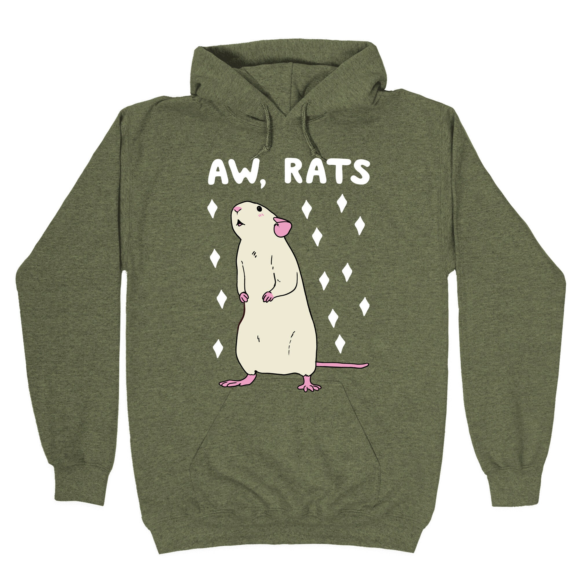 Aw, Rats Hoodie
