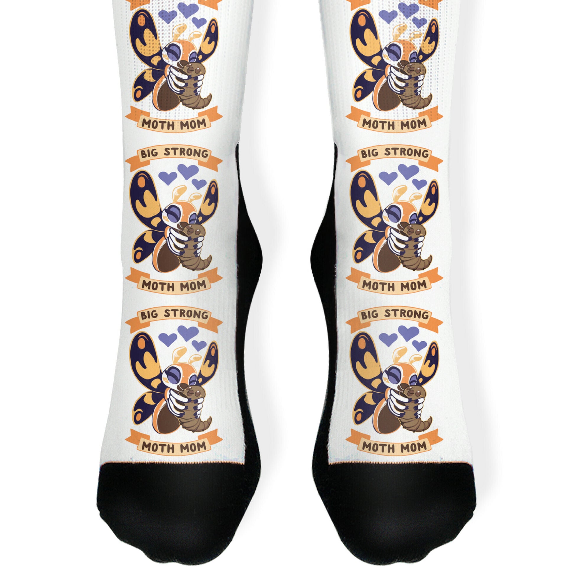 Big Strong Moth Mom Socks