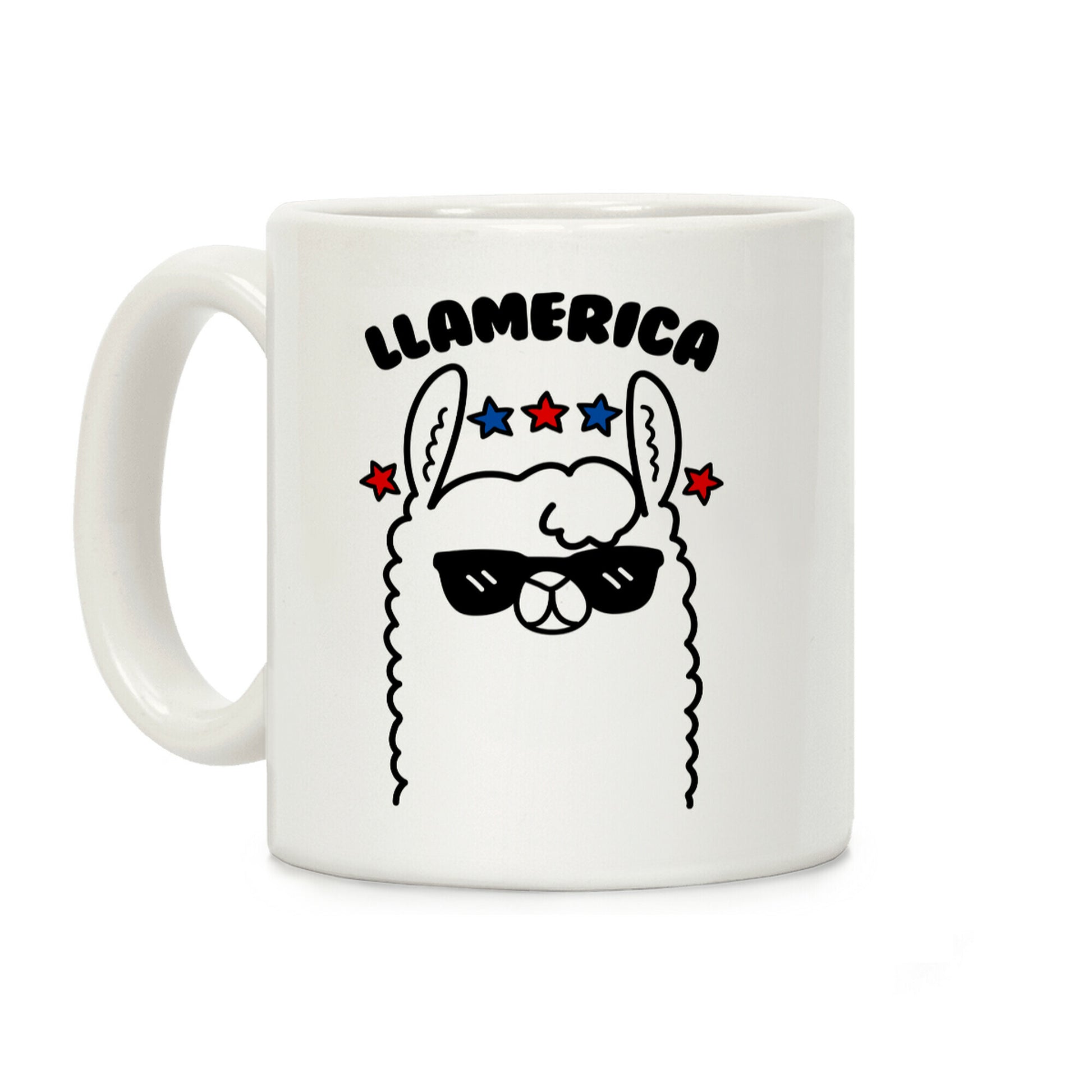 Llamerica American Llama Coffee Mug