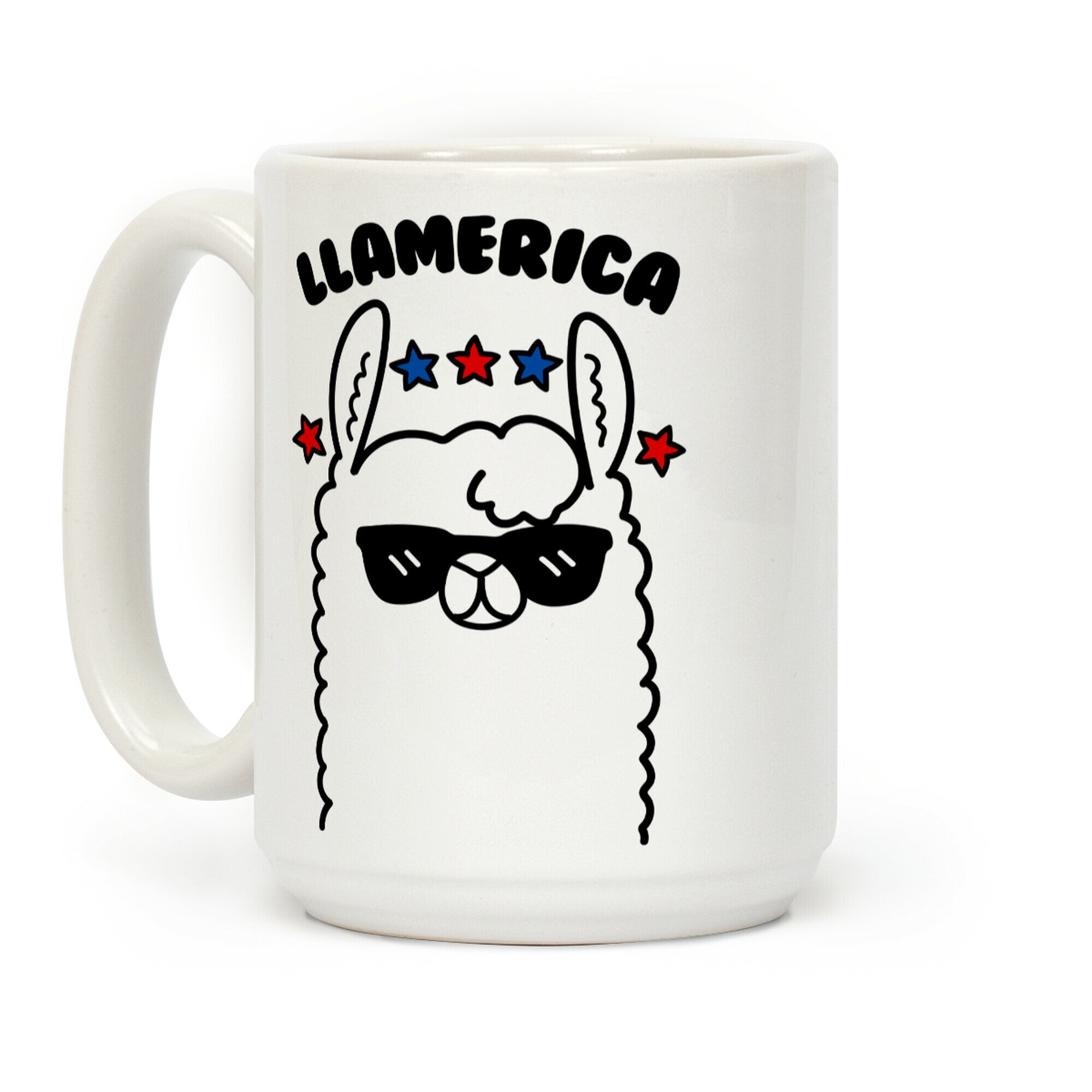 Llamerica American Llama Coffee Mug