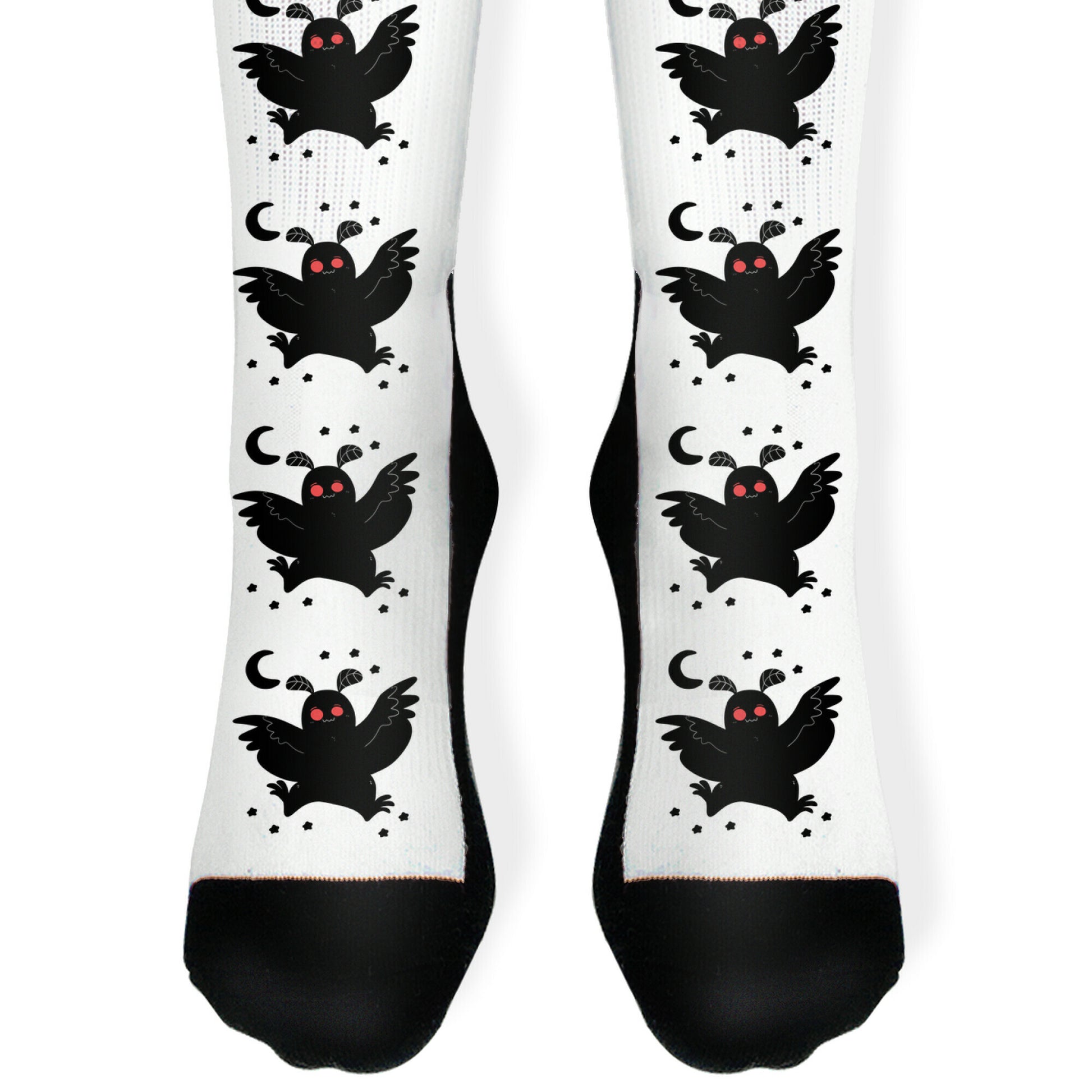 Mothman Believes in You Socks