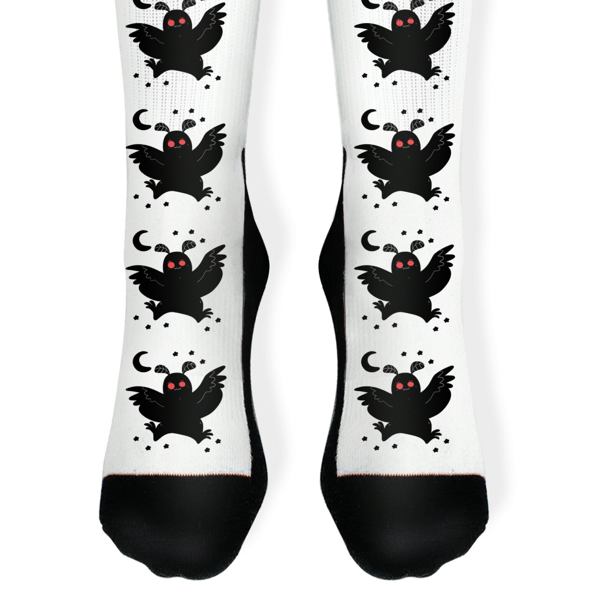 Mothman Believes in You Socks