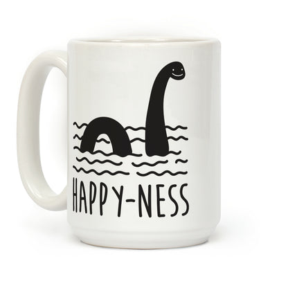 Happy-Ness Loch Ness Monster Coffee Mug