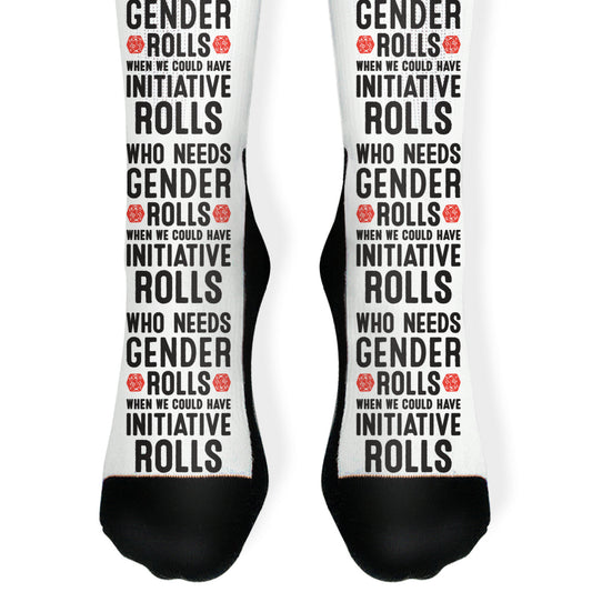 Who Needs Gender Rolls When We Could Have Initiative Rolls Socks