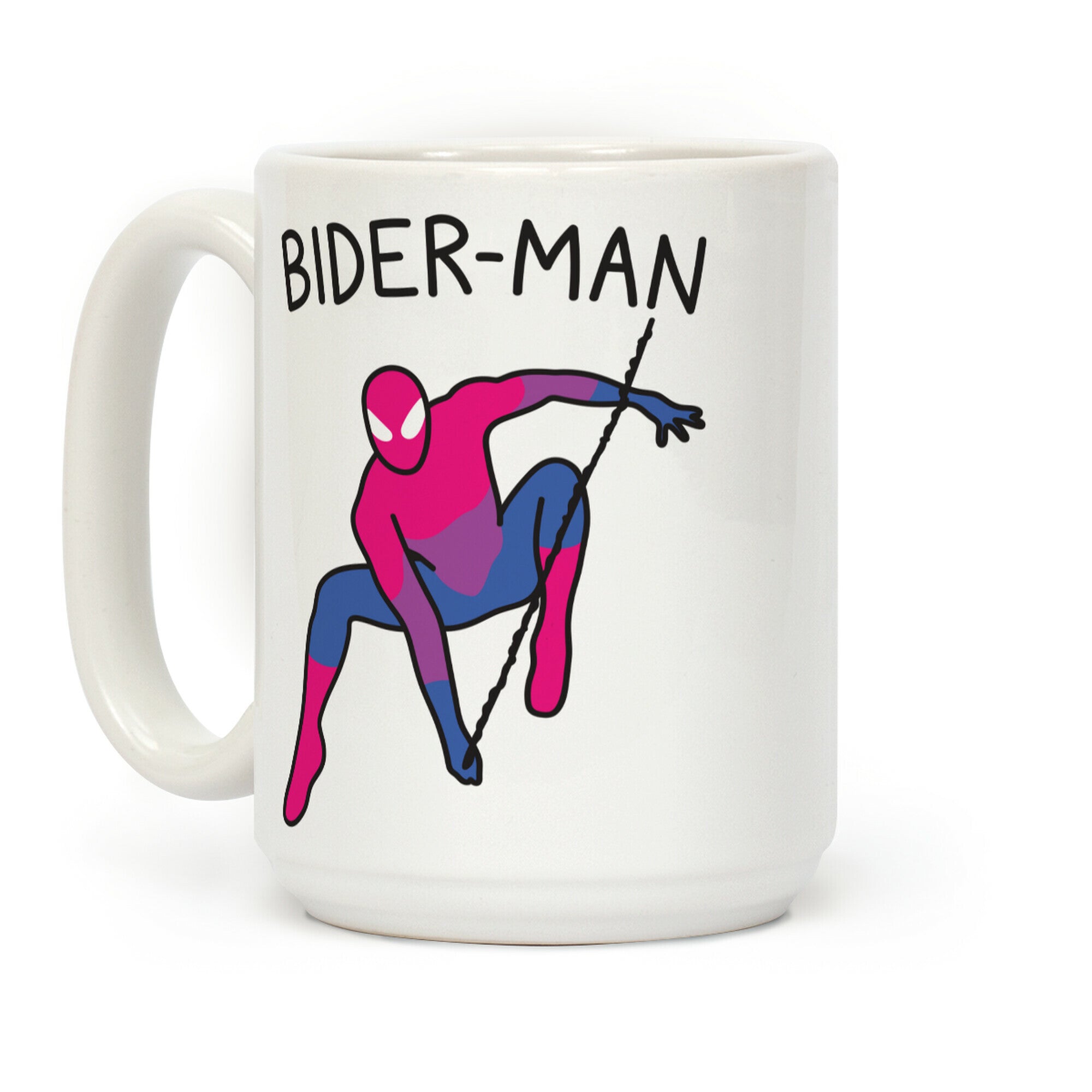 Bider-Man Parody Coffee Mug