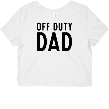 Off Duty Dad  Graphic Baby Tee