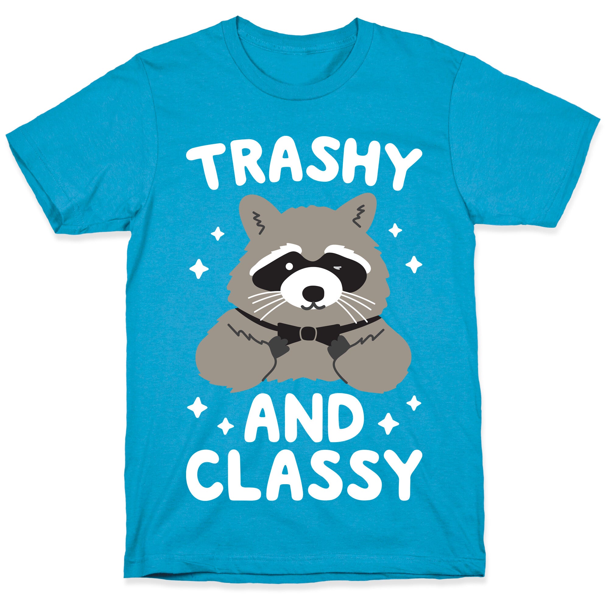 Trashy And Classy Raccoon Unisex Triblend Tee