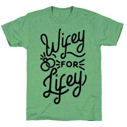 Wifey for Lifey Unisex Triblend Tee