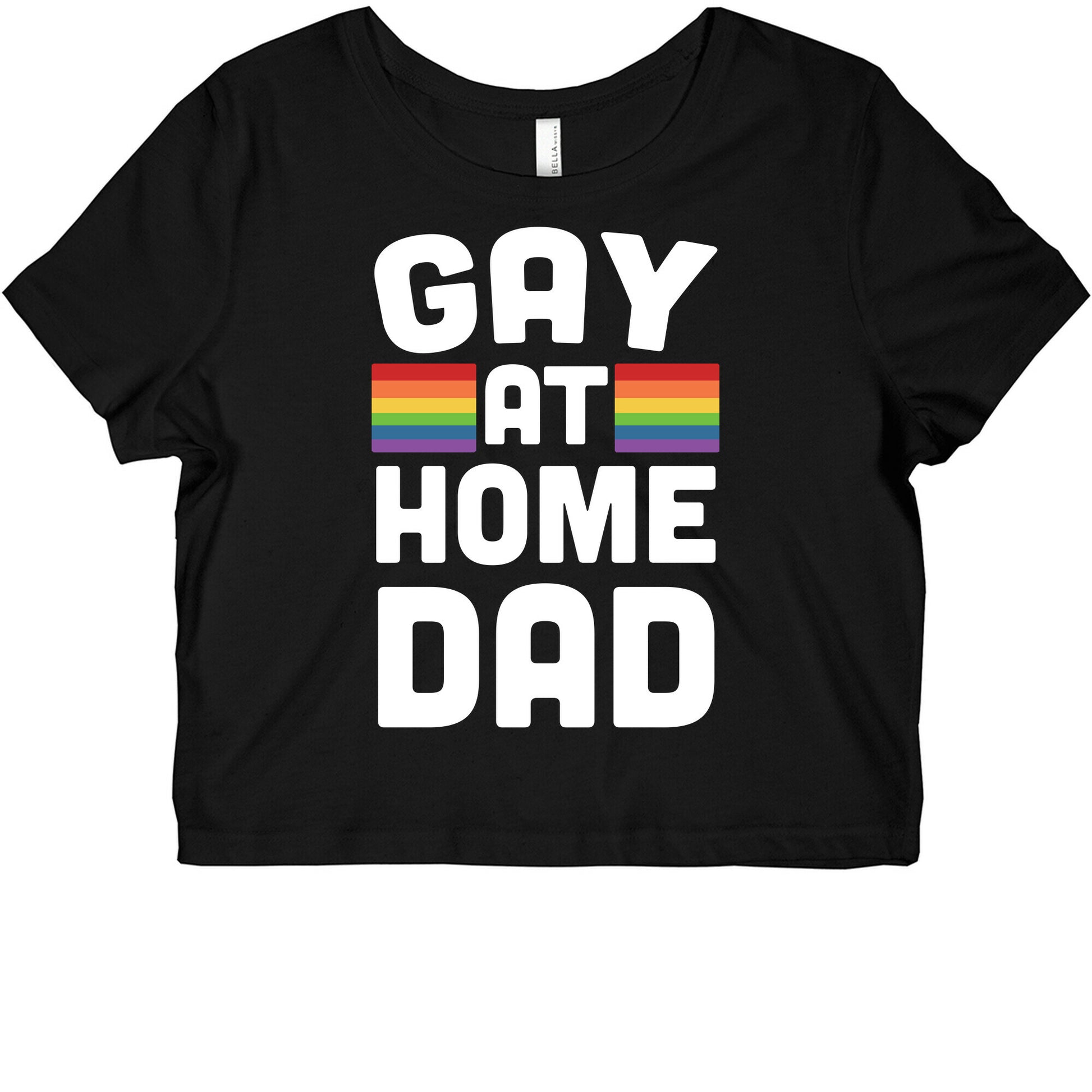 Gay at Home Dad Graphic Baby Tee
