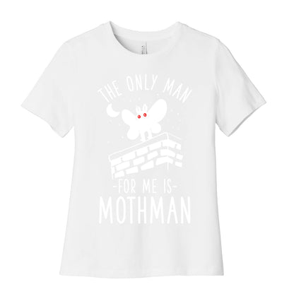 The Only Man for Me is Mothman Women's Cotton Tee