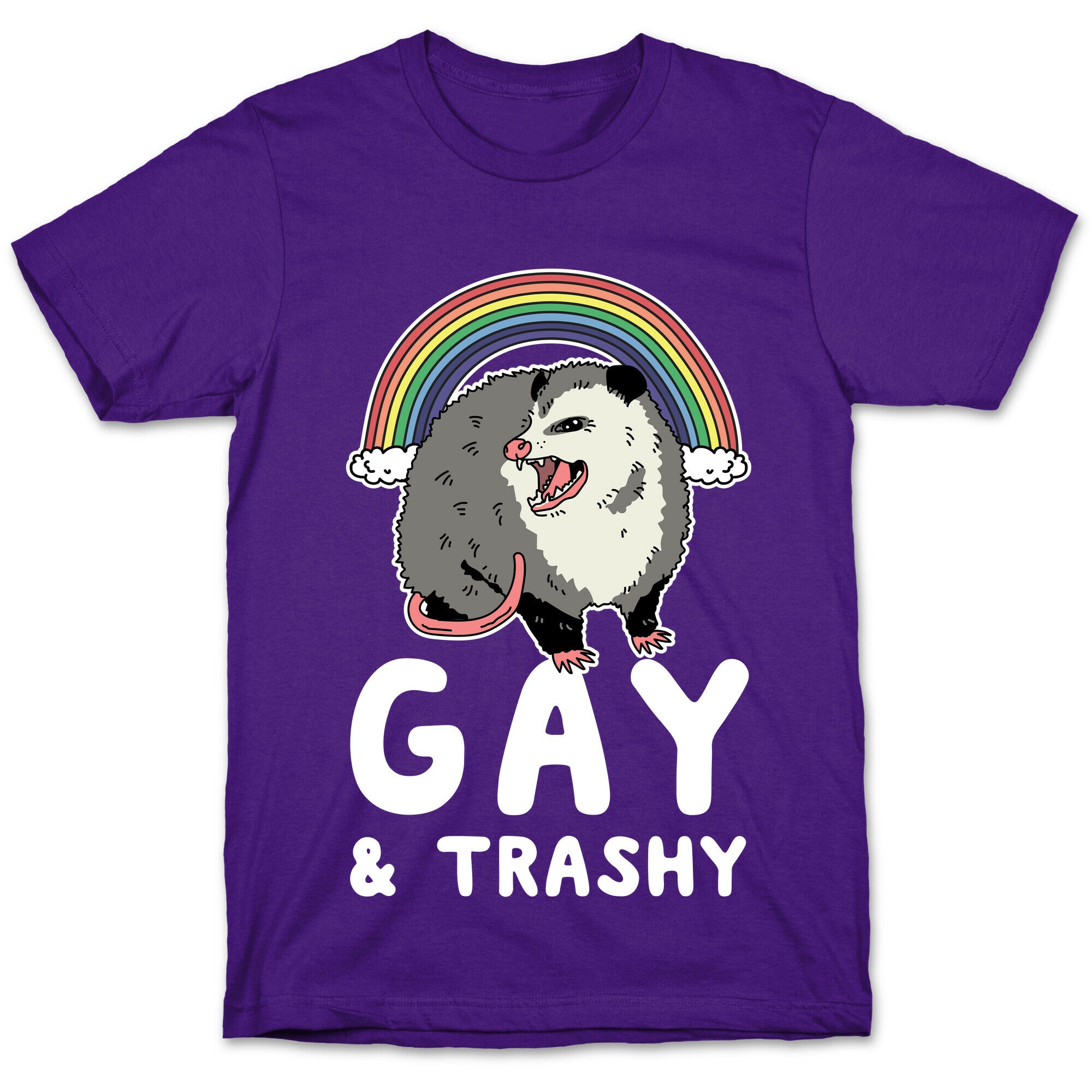 Gay and Trashy Possum T-Shirt