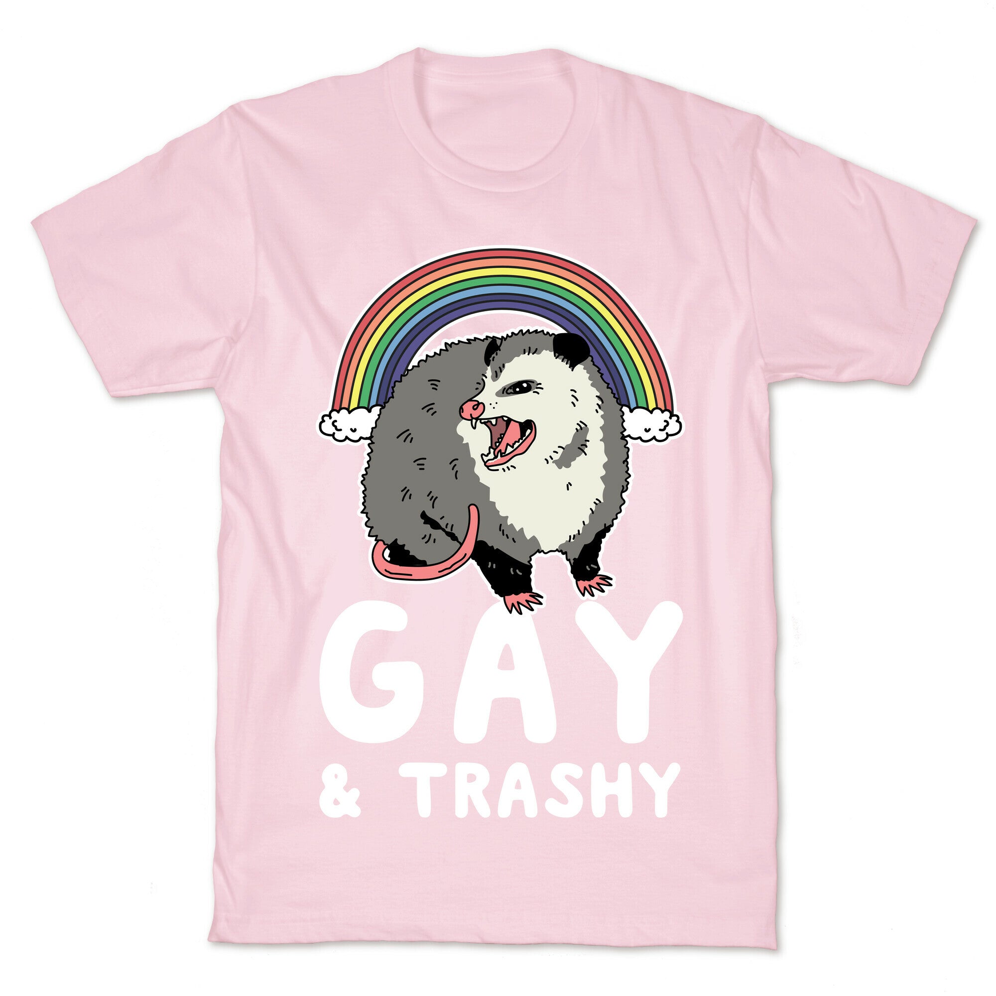 Gay and Trashy Possum T-Shirt