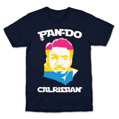 Pan-do Calrissian Parody White Print T-Shirt